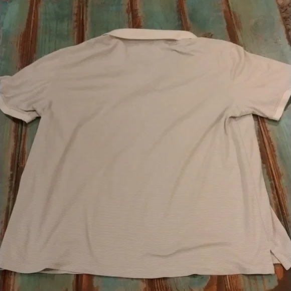 Calvin Klein Striped Polo Shirt Size L - Picture 4 of 4